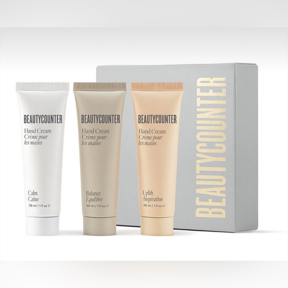 Beautycounter Good Scents Hand Cream Trio Brand New